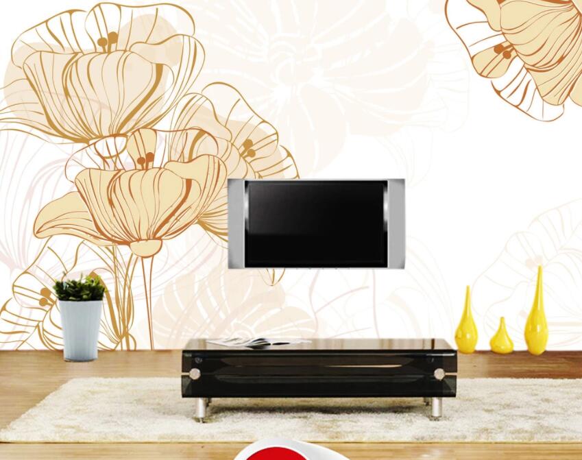 3D Flower 880 Wall Murals Wallpaper AJ Wallpaper 2 