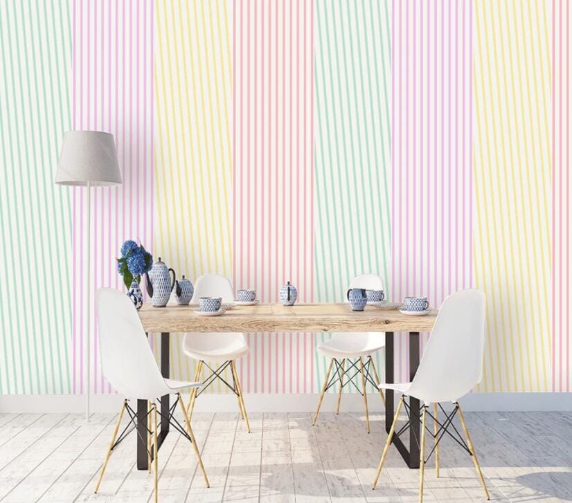 3D Color Stripes 1675 Wall Murals Wallpaper AJ Wallpaper 2 