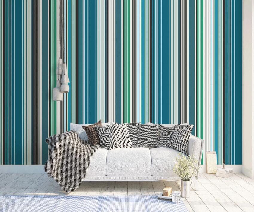 3D Color Stripe 287 Wall Murals Wallpaper AJ Wallpaper 2 