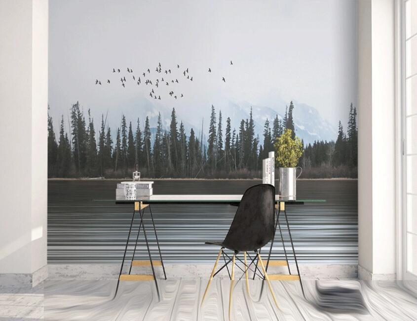 3D Forest Bird 197 Wall Murals Wallpaper AJ Wallpaper 2 