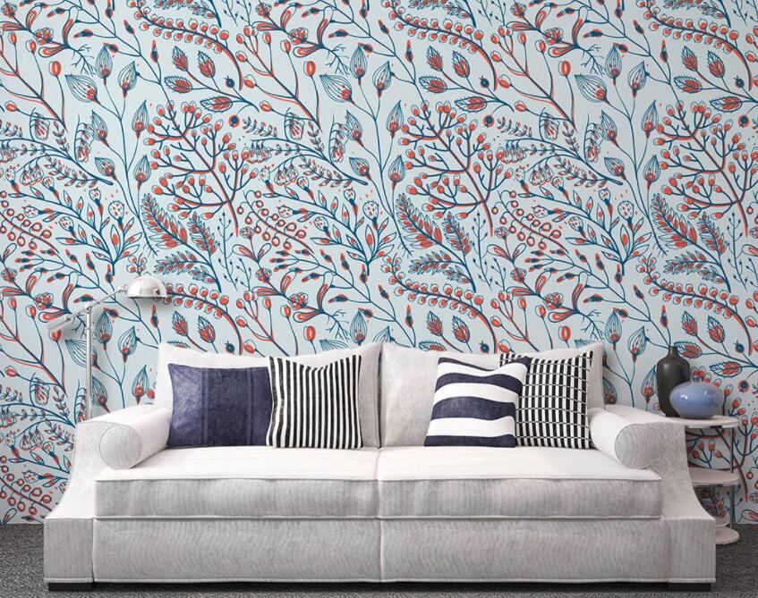 3D Colored Branches 118 Wall Murals Wallpaper AJ Wallpaper 2 