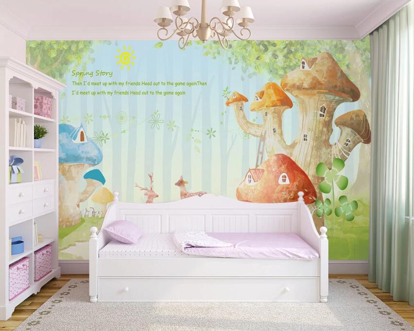 3D Dream House 017 Wall Murals Wallpaper AJ Wallpaper 2 