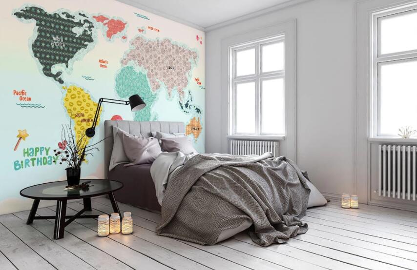 3D Color Map 012 Wall Murals Wallpaper AJ Wallpaper 2 