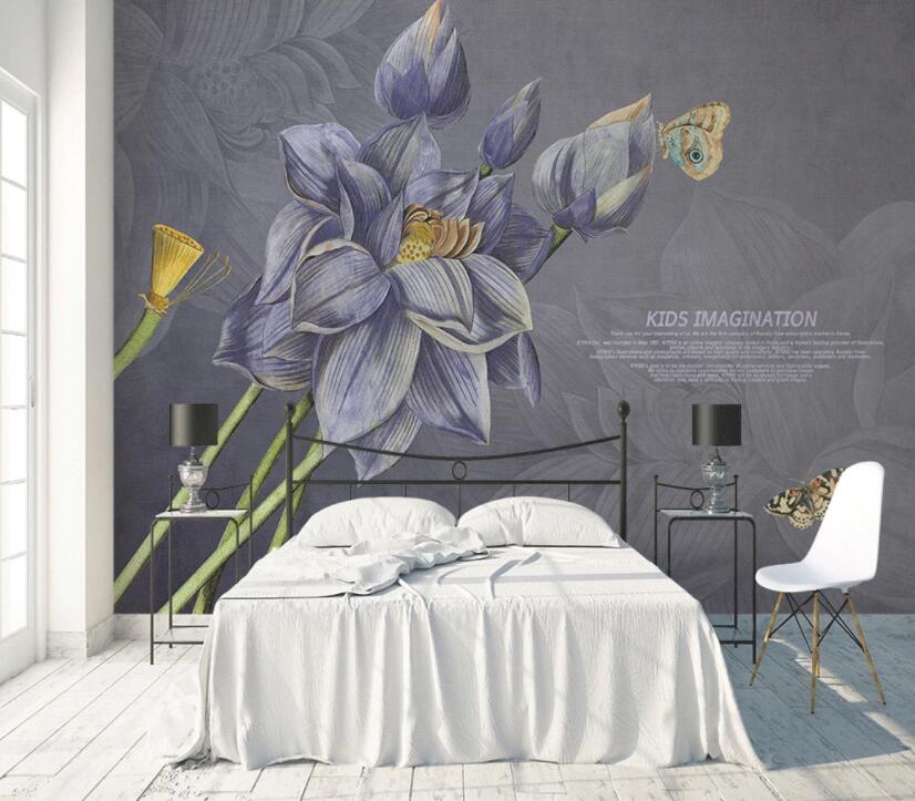 3D Flower 1480 Wall Murals Wallpaper AJ Wallpaper 2 