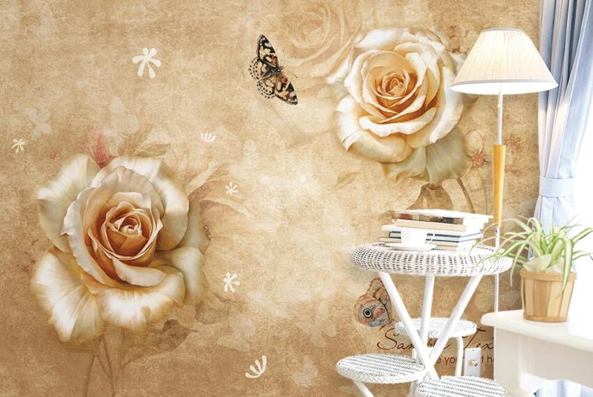 3D Flower 1430 Wall Murals Wallpaper AJ Wallpaper 2 