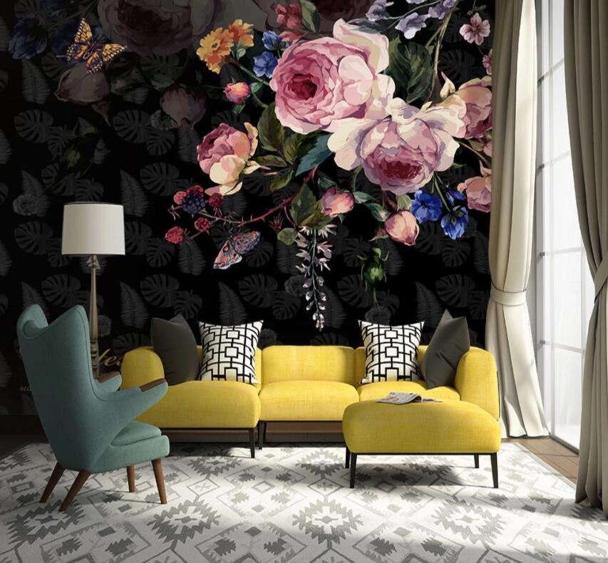 3D Flower 1424 Wall Murals Wallpaper AJ Wallpaper 2 