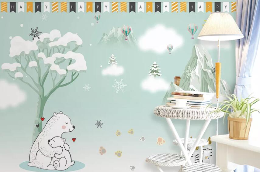 3D Snowflake 1390 Wall Murals Wallpaper AJ Wallpaper 2 