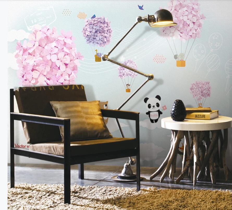 3D Bear Balloon 1413 Wall Murals Wallpaper AJ Wallpaper 2 