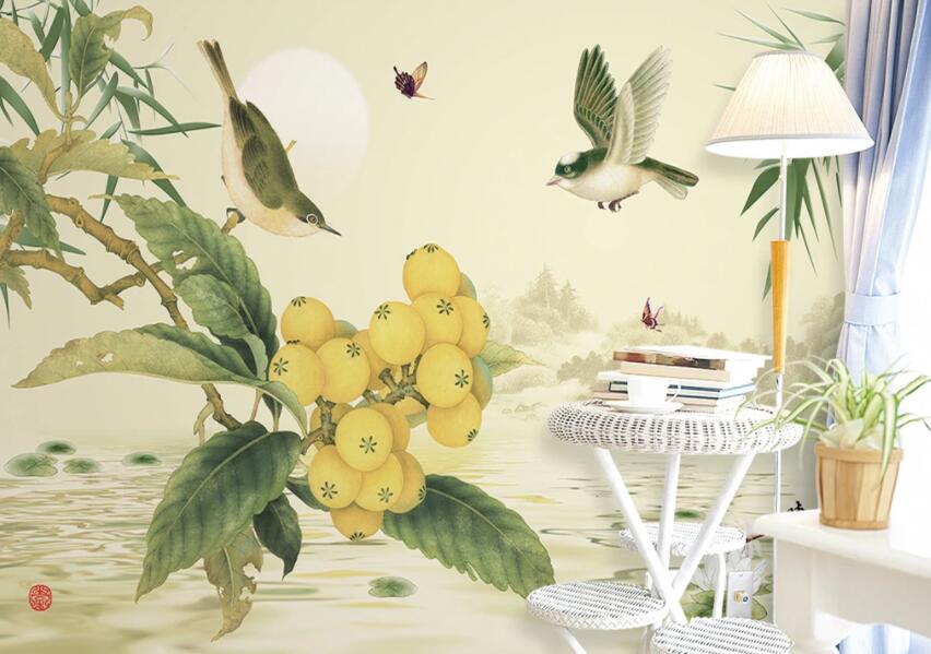 3D Ostrich 1371 Wall Murals Wallpaper AJ Wallpaper 2 