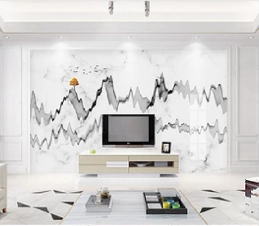 3D Black Wave 1999 Wall Murals Wallpaper AJ Wallpaper 2 