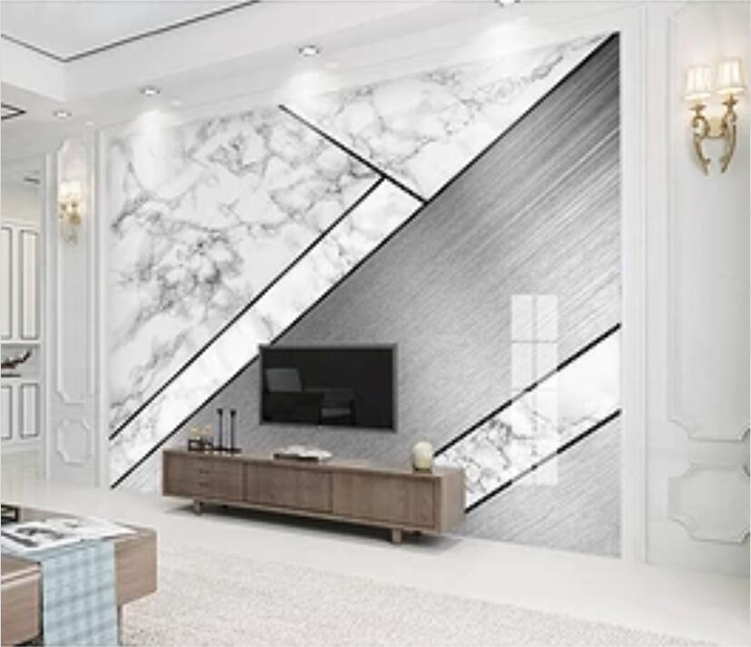 3D Black Lines 1932 Wall Murals Wallpaper AJ Wallpaper 2 