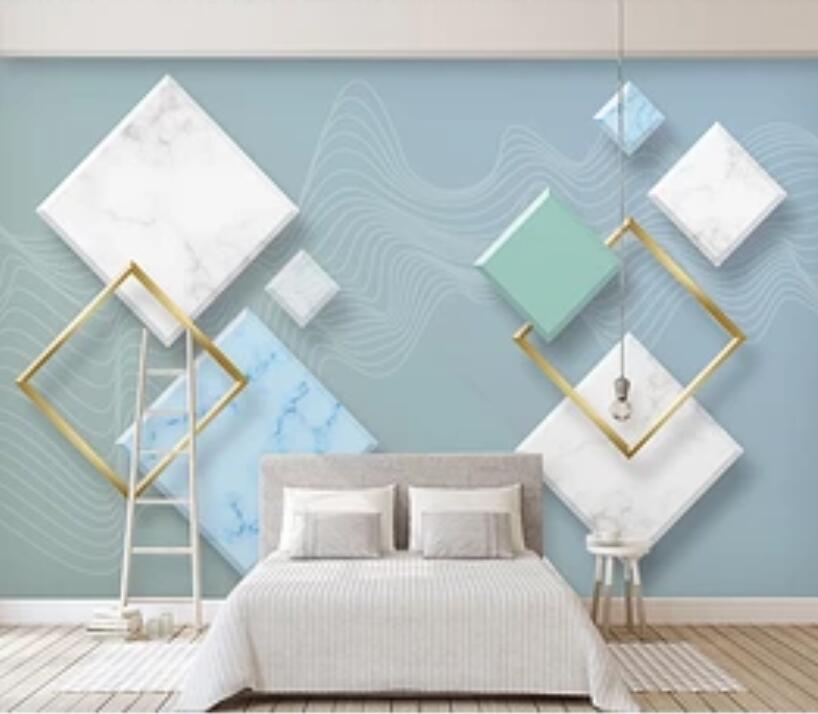 3D Geometric Patterns 1894 Wall Murals Wallpaper AJ Wallpaper 2 