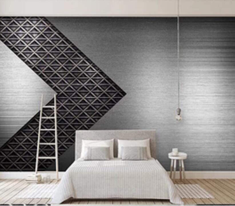 3D Simple Black 2560 Wall Murals Wallpaper AJ Wallpaper 2 