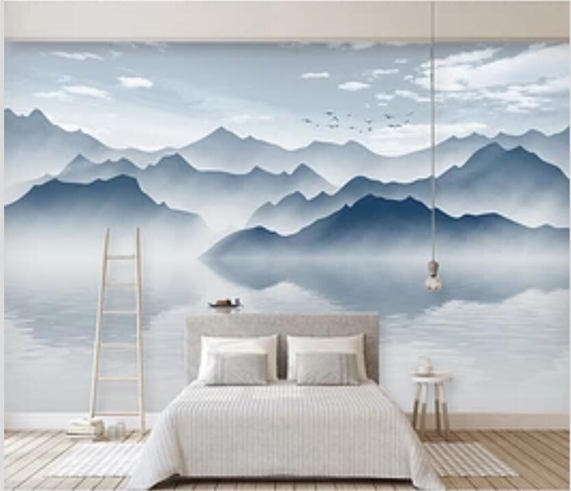 3D Valley River 1330 Wall Murals Wallpaper AJ Wallpaper 2 