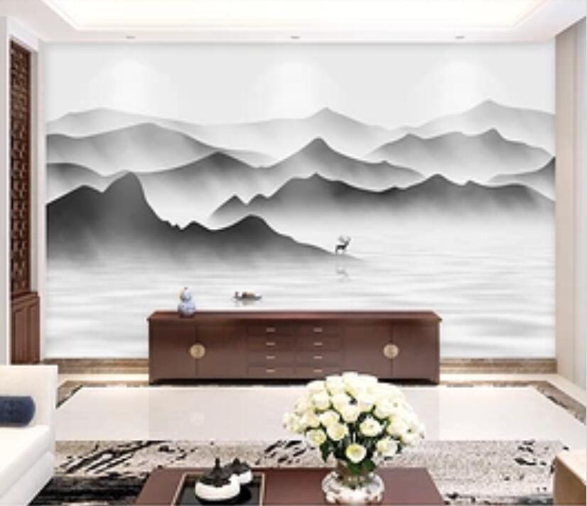 3D Valley River 1328 Wall Murals Wallpaper AJ Wallpaper 2 