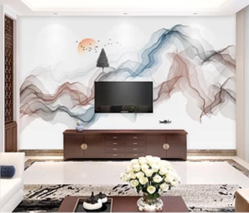 3D Color Wave 2394 Wall Murals Wallpaper AJ Wallpaper 2 