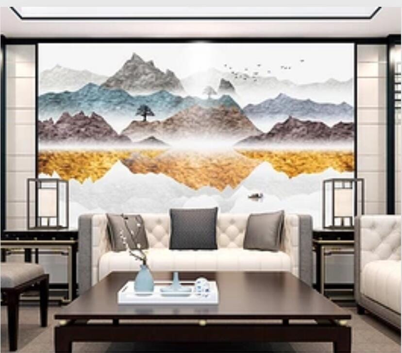 3D River Valley 2305 Wall Murals Wallpaper AJ Wallpaper 2 
