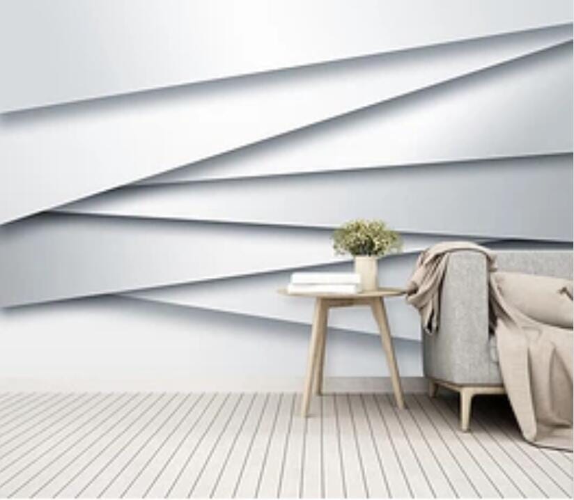 3D White Minimalism 2225 Wall Murals Wallpaper AJ Wallpaper 2 