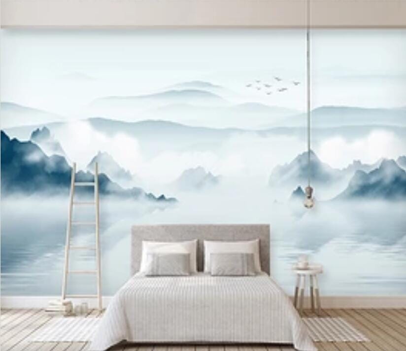 3D Cloud Valley 2212 Wall Murals Wallpaper AJ Wallpaper 2 