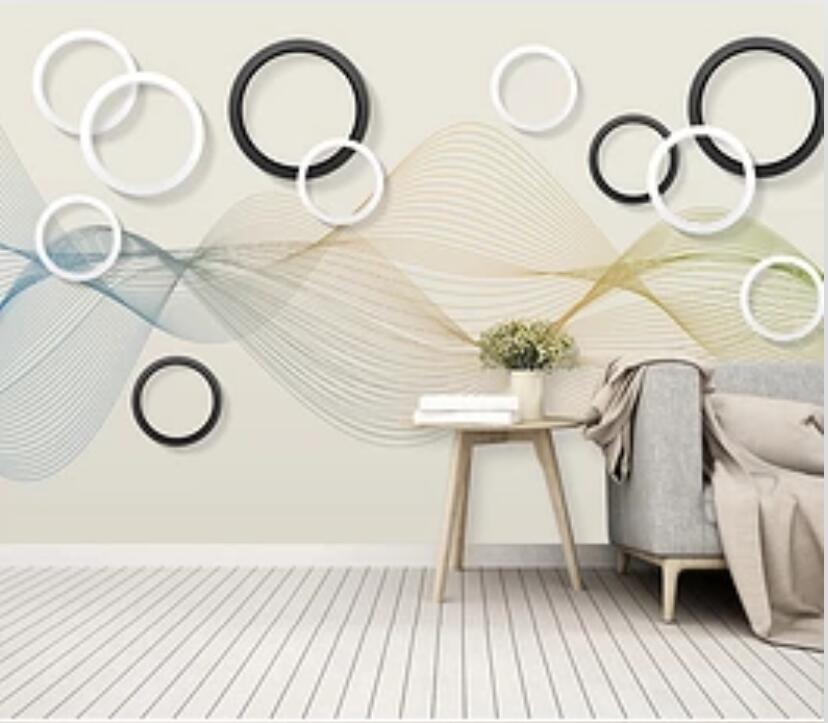 3D Color Wave 904 Wall Murals Wallpaper AJ Wallpaper 2 