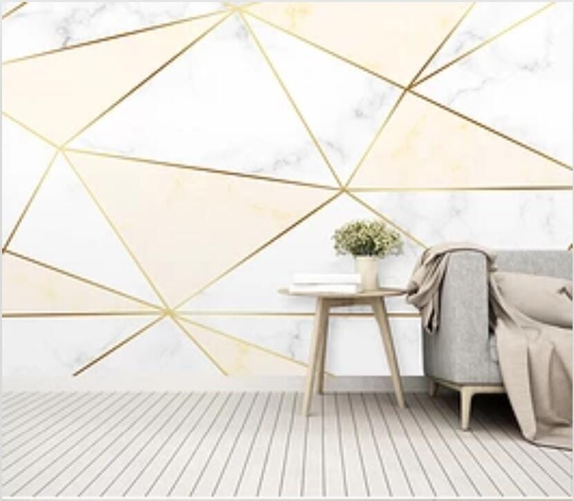 3D Triangle Patchwork 2120 Wall Murals Wallpaper AJ Wallpaper 2 