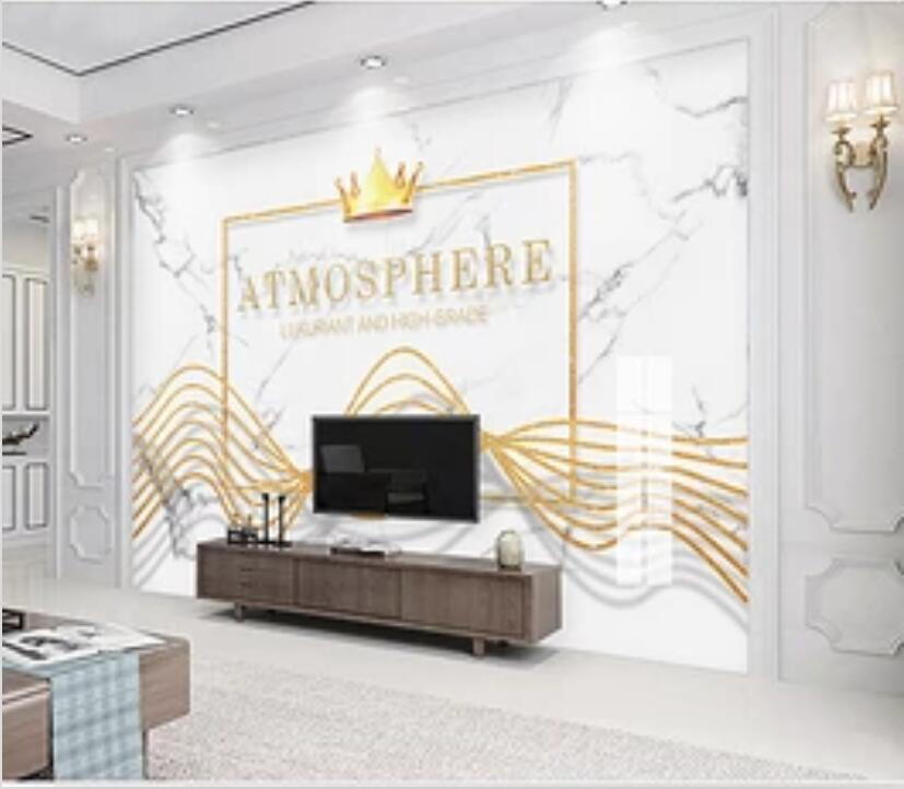 3D Crown Wave 822 Wall Murals Wallpaper AJ Wallpaper 2 