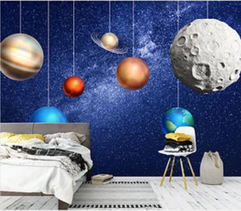 3D Planet 707 Wall Murals Wallpaper AJ Wallpaper 2 