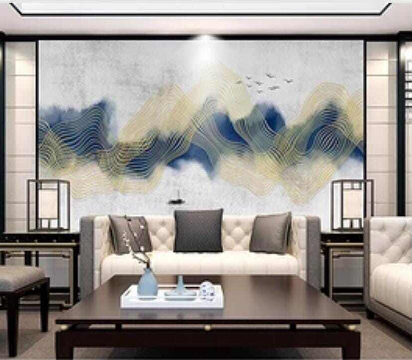 3D Wave Bird 1915 Wall Murals Wallpaper AJ Wallpaper 2 