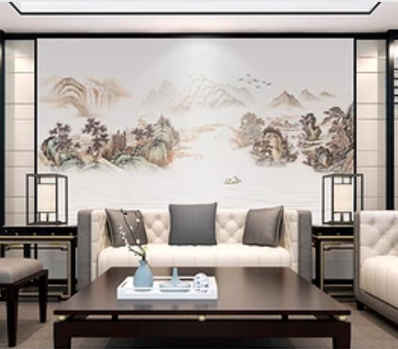 3D Mountain 454 Wall Murals Wallpaper AJ Wallpaper 2 