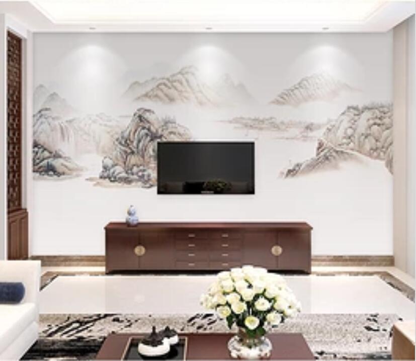 3D Mountain 453 Wall Murals Wallpaper AJ Wallpaper 2 