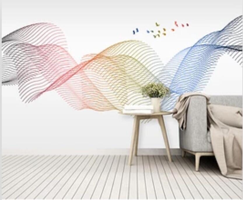 3D Color Wave 1795 Wall Murals Wallpaper AJ Wallpaper 2 