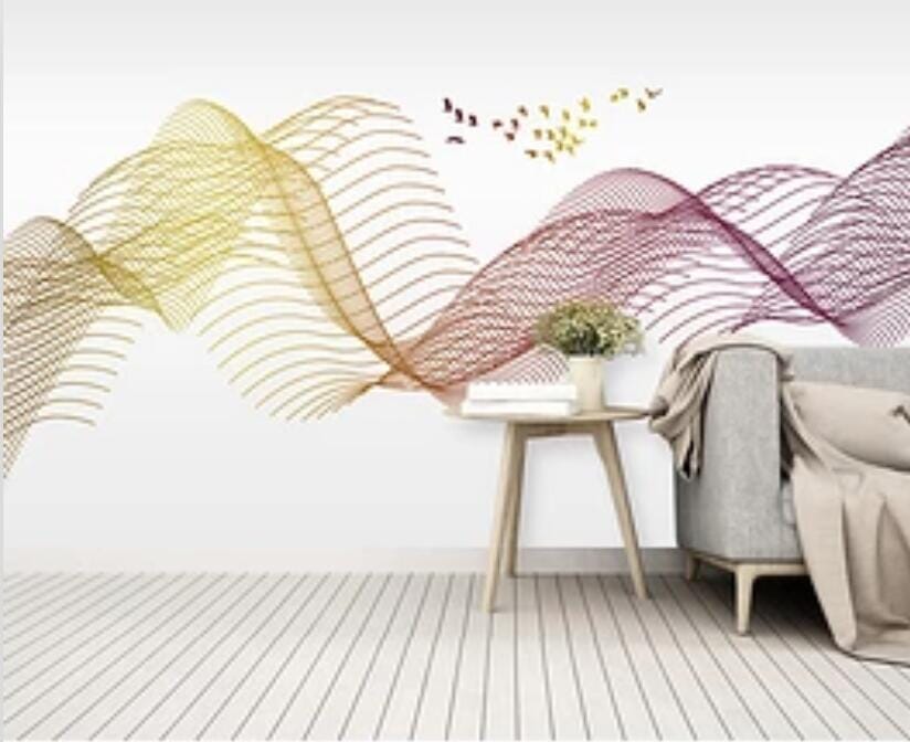 3D Color Wave 1794 Wall Murals Wallpaper AJ Wallpaper 2 