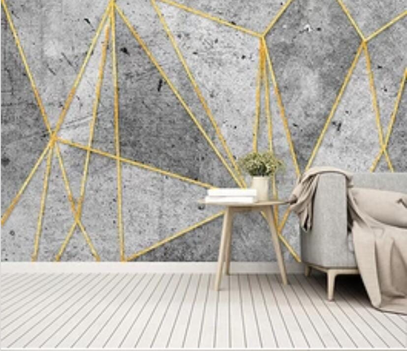 3D Golden Triangle 1789 Wall Murals Wallpaper AJ Wallpaper 2 