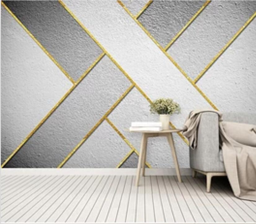3D Geometric Lines 401 Wall Murals Wallpaper AJ Wallpaper 2 