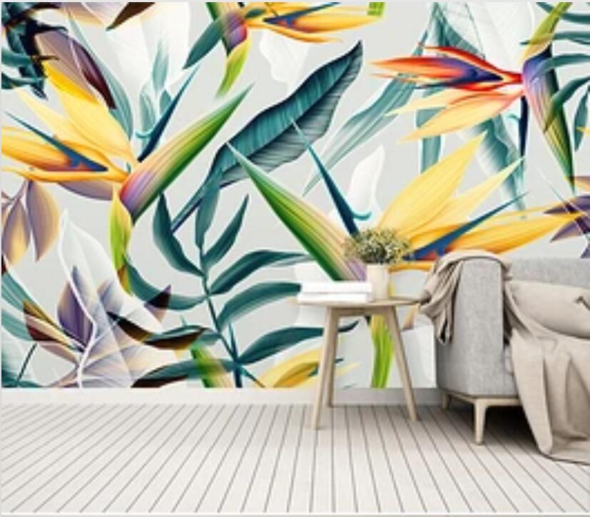3D Colored Leaves 389 Wall Murals Wallpaper AJ Wallpaper 2 
