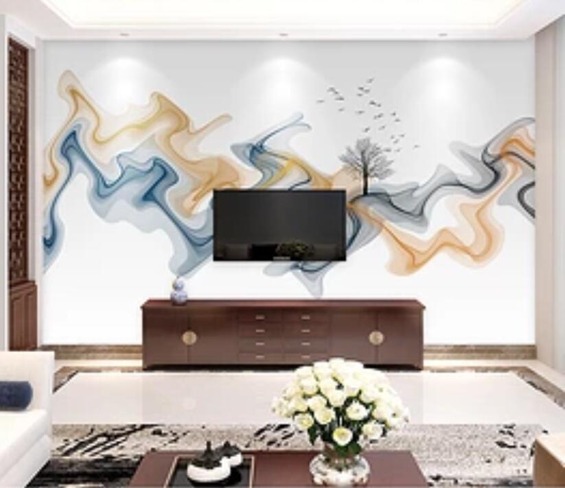 3D Misty Valley 383 Wall Murals Wallpaper AJ Wallpaper 2 