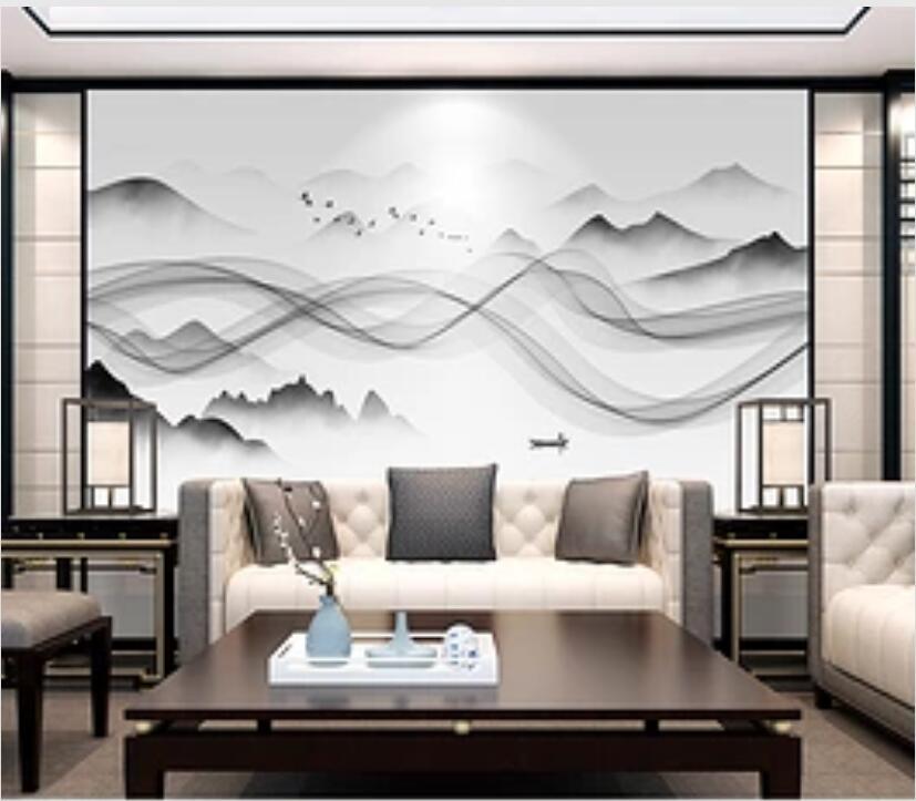 3D Misty Valley 361 Wall Murals Wallpaper AJ Wallpaper 2 