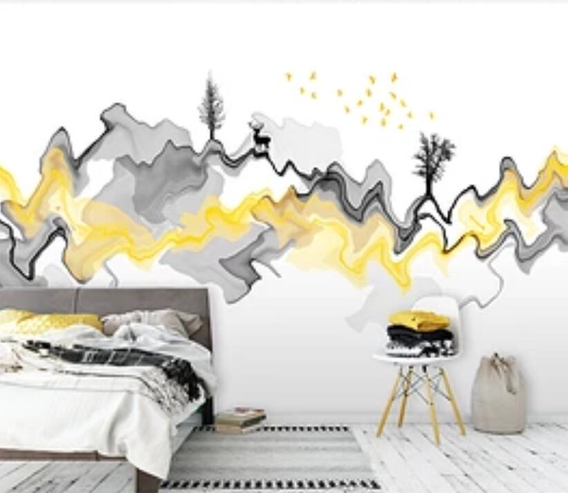 3D Color Wave 334 Wall Murals Wallpaper AJ Wallpaper 2 