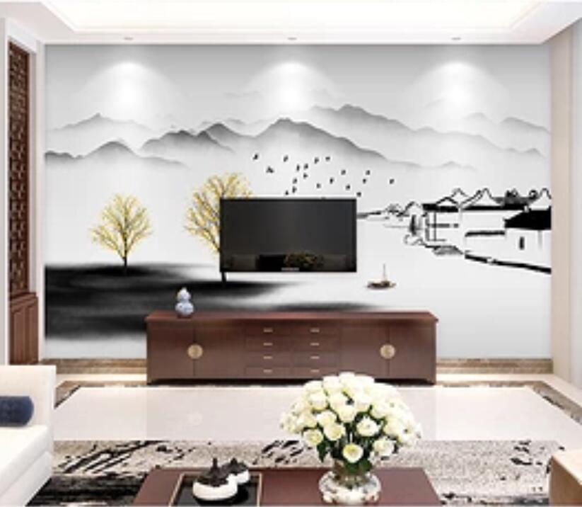 3D Mountain 235 Wall Murals Wallpaper AJ Wallpaper 2 