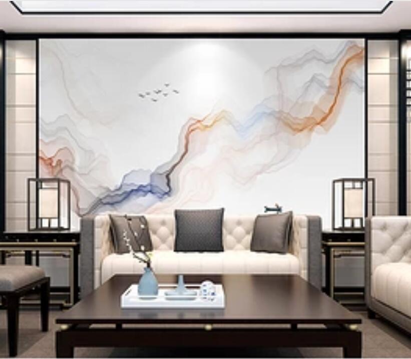 3D Colored Lines 230 Wall Murals Wallpaper AJ Wallpaper 2 