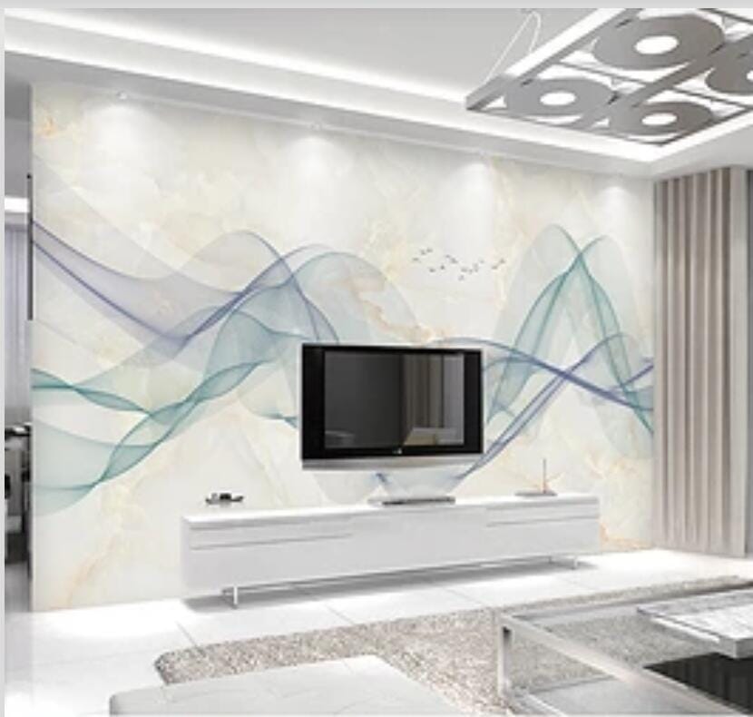 3D Green Wave 1576 Wall Murals Wallpaper AJ Wallpaper 2 
