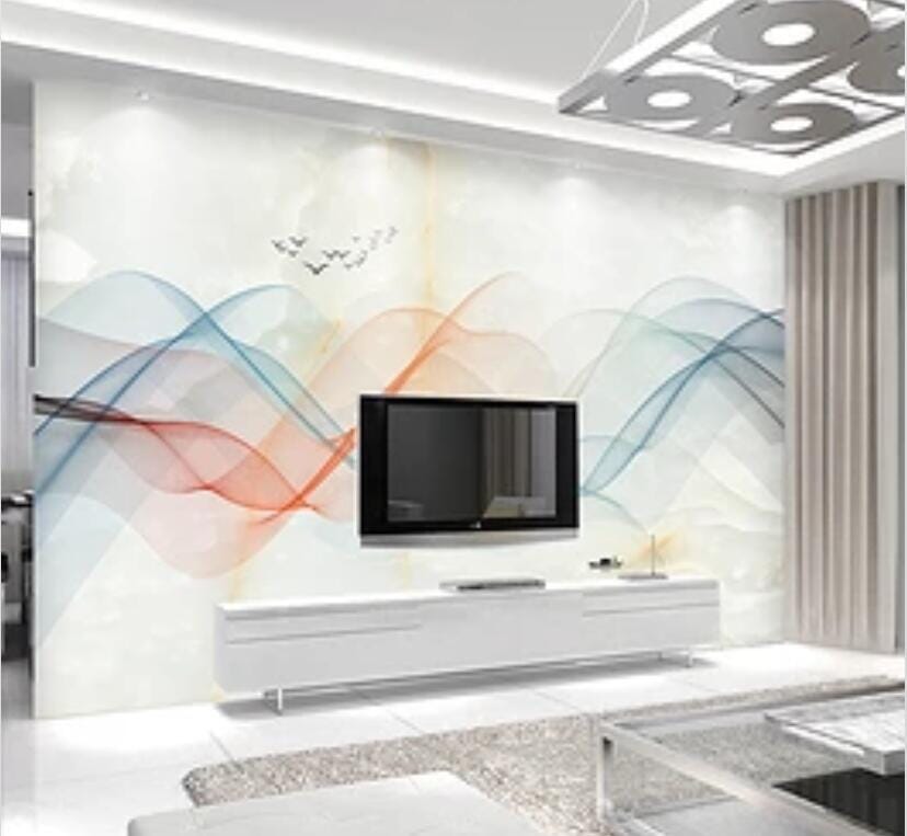 3D Color Wave 1575 Wall Murals Wallpaper AJ Wallpaper 2 