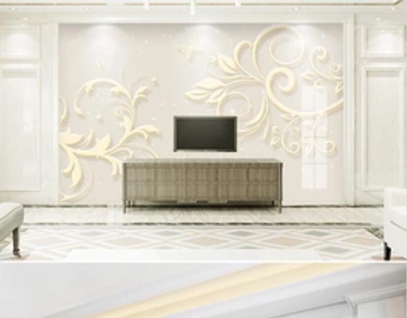 3D Carving Pattern 167 Wall Murals Wallpaper AJ Wallpaper 2 