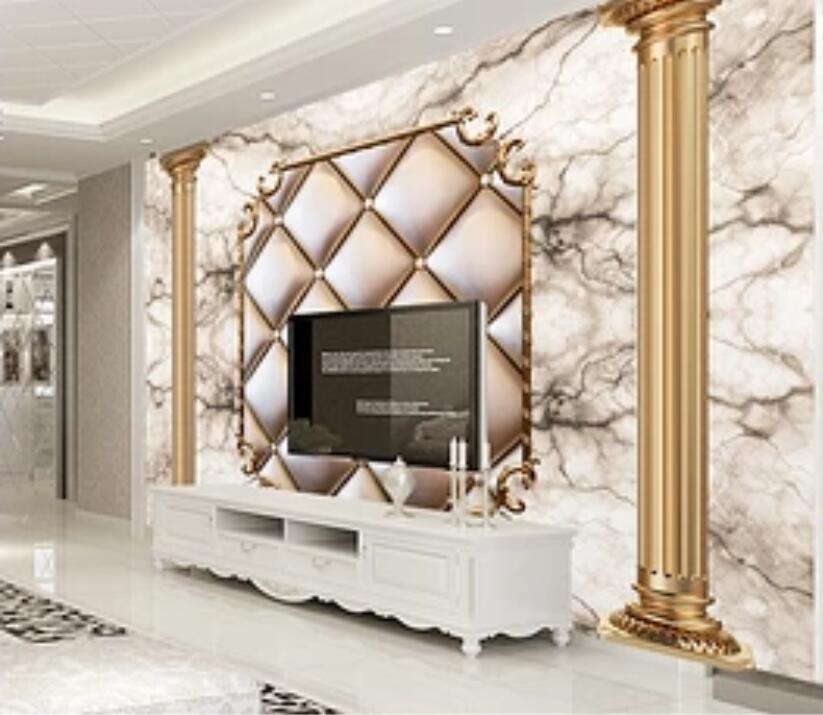 3D Square Geometry 943 Wall Murals Wallpaper AJ Wallpaper 2 