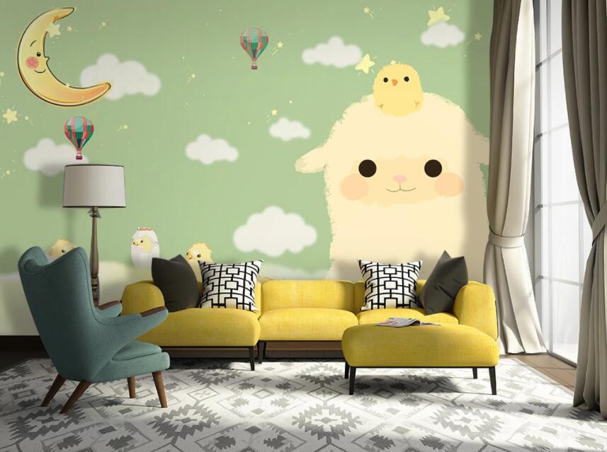 3D Cloud Baby 1354 Wall Murals Wallpaper AJ Wallpaper 2 