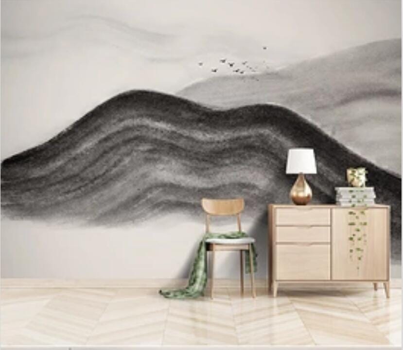 3D Black Valley 2905 Wall Murals Wallpaper AJ Wallpaper 2 