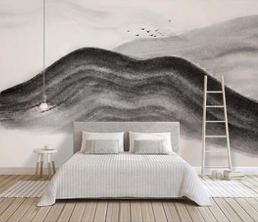 3D Black Valley 2905 Wall Murals Wallpaper AJ Wallpaper 2 