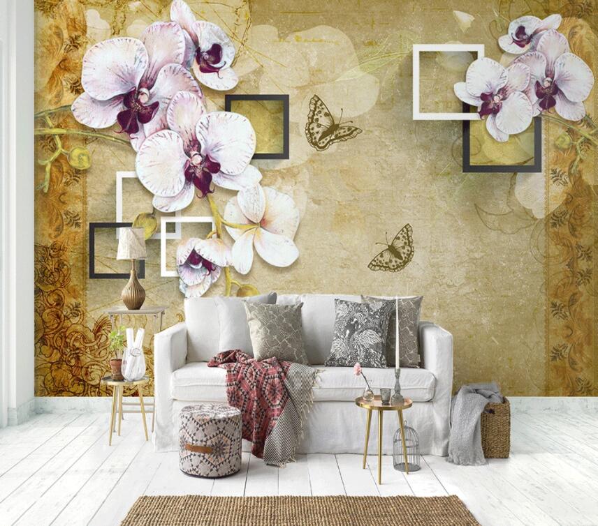 3D Square Pattern 1294 Wall Murals Wallpaper AJ Wallpaper 2 