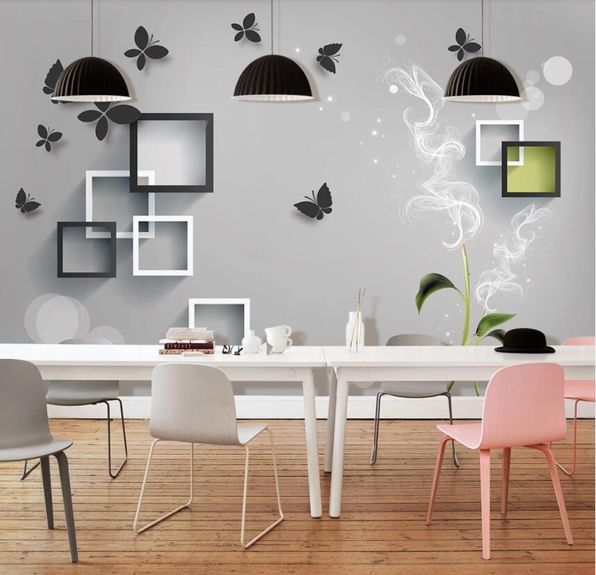 3D Square Pattern 1293 Wall Murals Wallpaper AJ Wallpaper 2 