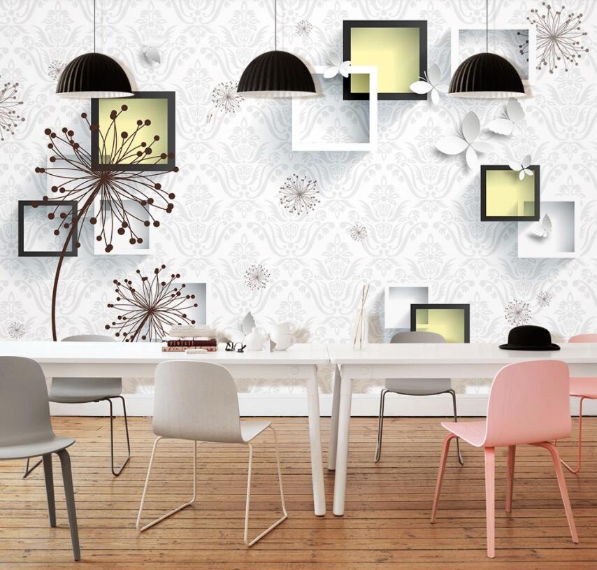3D Square Pattern 1292 Wall Murals Wallpaper AJ Wallpaper 2 
